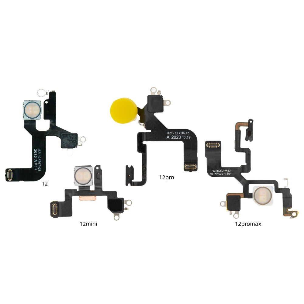 Original Flashlight Flex Cable for iPhone 12 Mini iPhone 12 Pro Max
