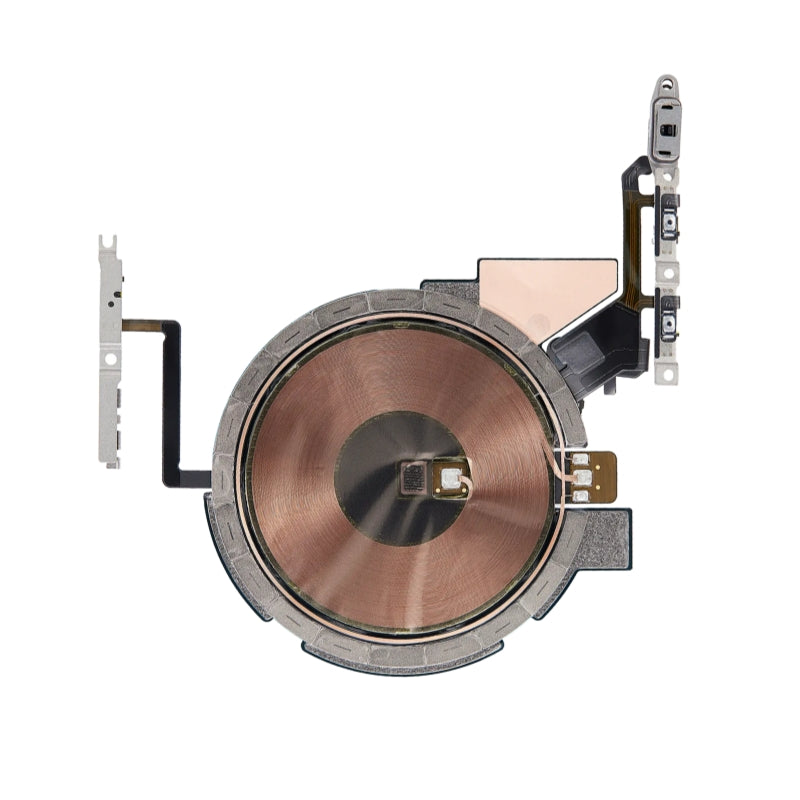 Wireless Charging Coil with Side Key Flex for iPhone 14 Pro