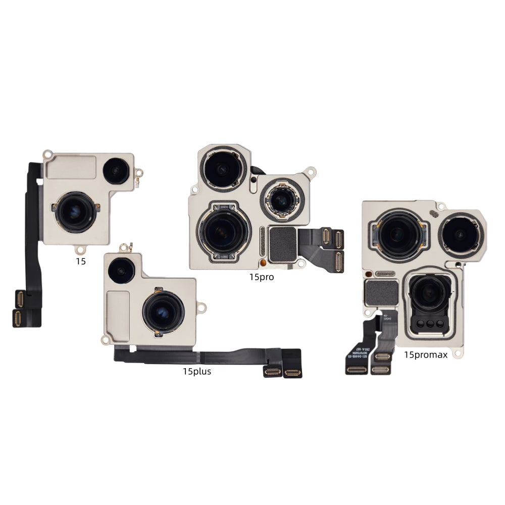 Original Back Camera for iPhone 15 Plus 15 Pro Max Rear Camera Repair