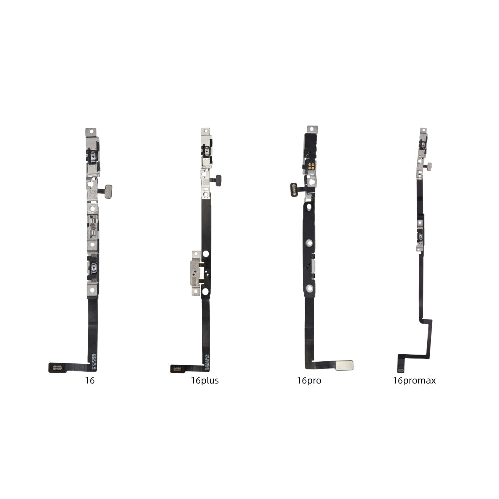 Original Power Button Flex Cable for iPhone 16 Plus iPhone 16 Pro Max